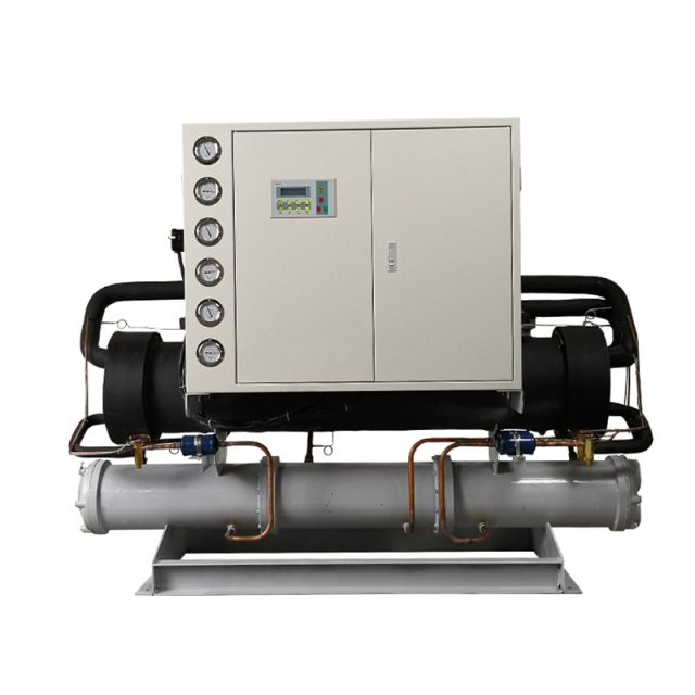 35.5 Ton Open Type Industrial Water Cooled Scroll Chiller » Industrial ...