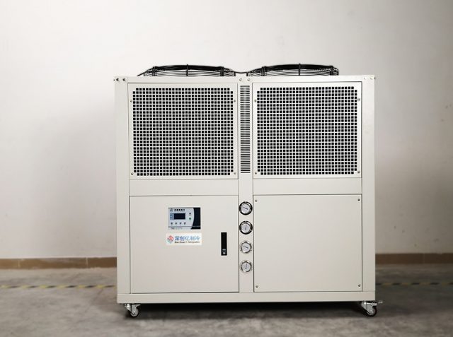 Refrigeratore d'acqua raffreddato ad aria in scatola da 10 HP - Grigio2