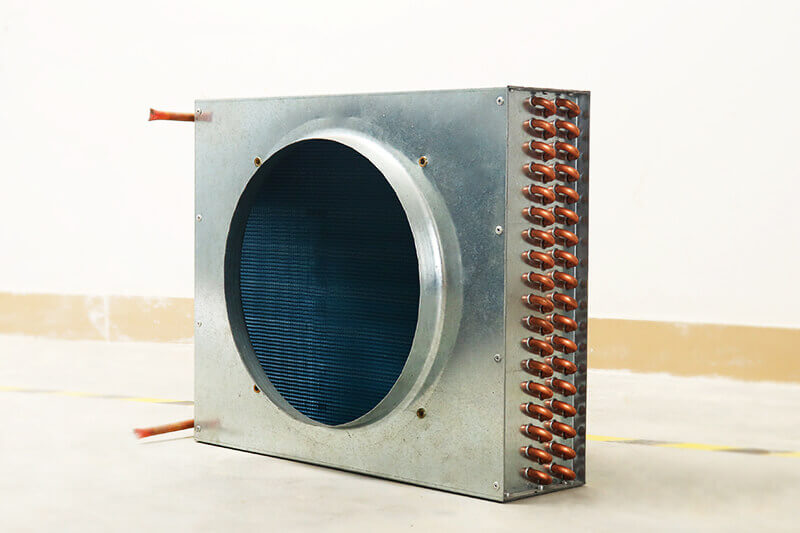condensador refrigerado a ar de placa