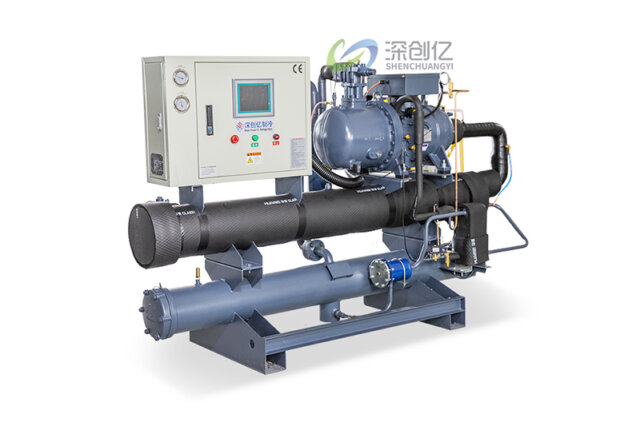 water cooled chiller unit