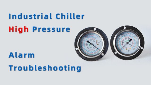 solução de problemas de alarme de alta pressão do chiller industrial