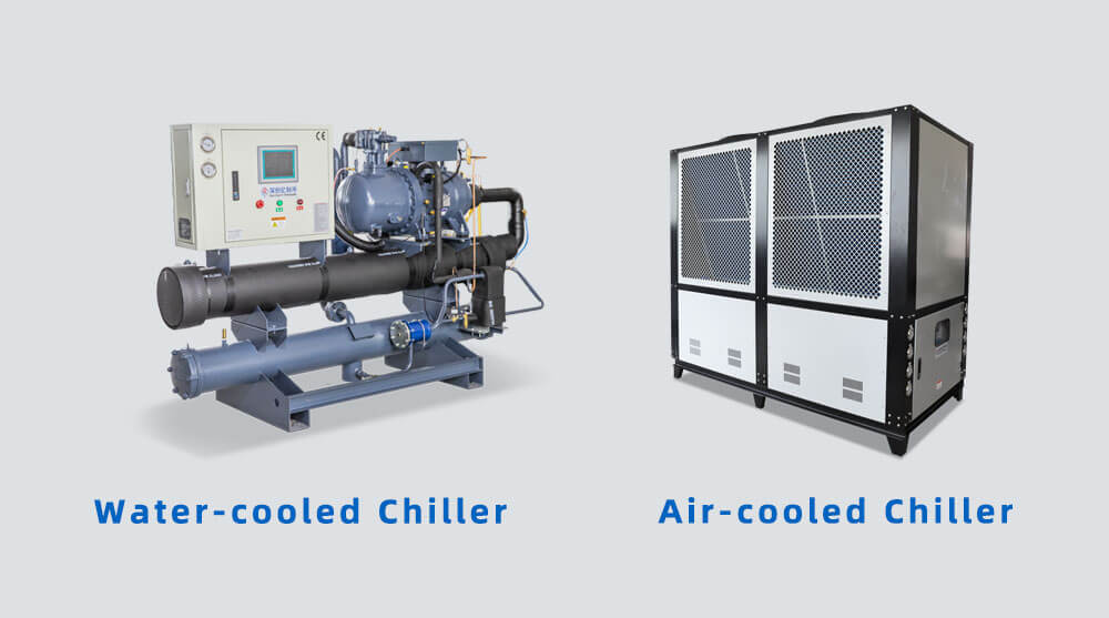 air cooled and water cooled chiller