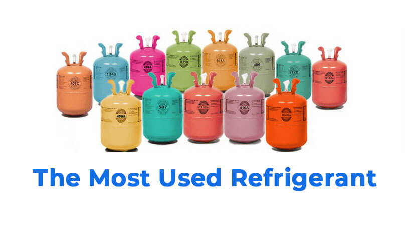 Types-of-Refrigerant-most-used