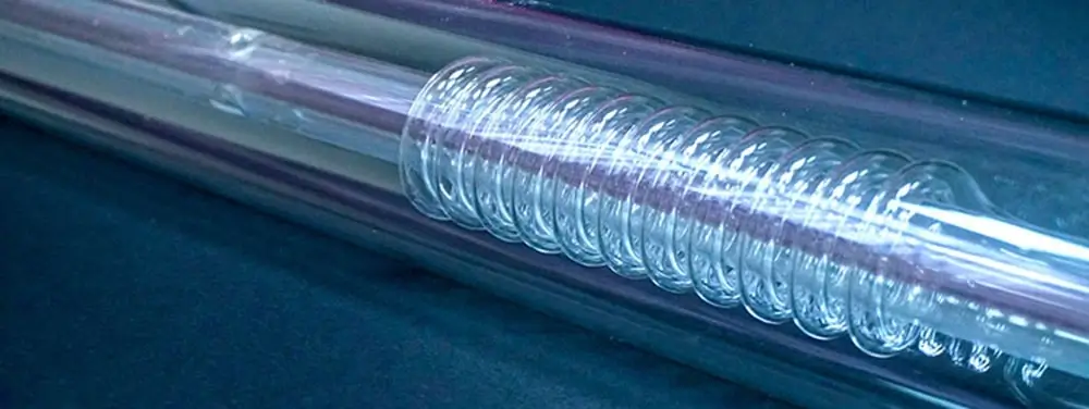 bobina de tubo de laser de vidro