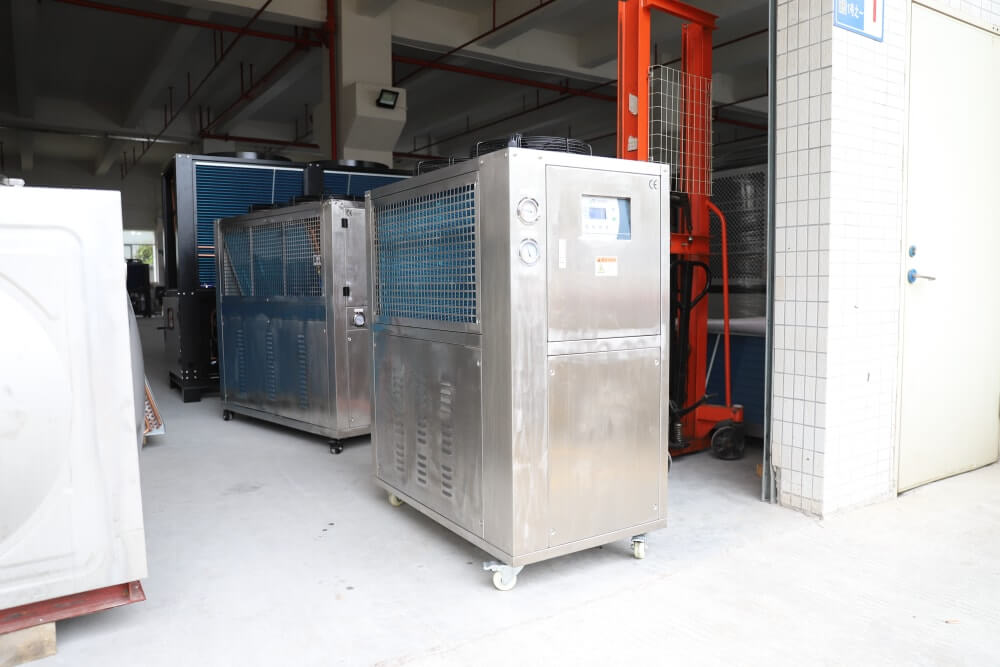 05a stainless steel cover water chiller front