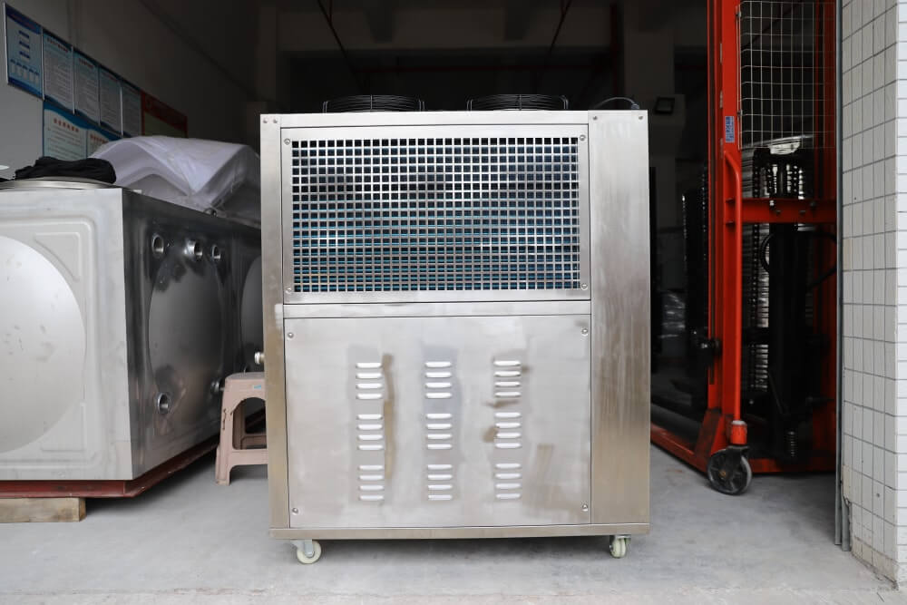 05a stainless steel cover water chiller side