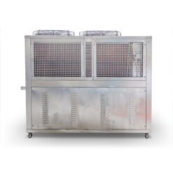 Refrigerador de água refrigerado a ar de caixa de aço inoxidável 20A lado esquerdo