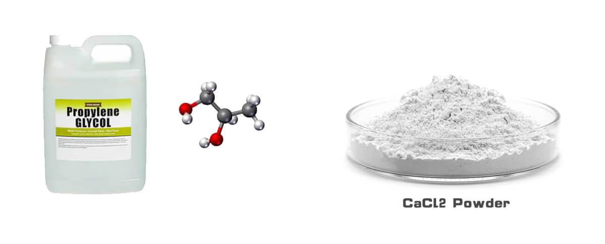 Etileno glicol vs. CaCl2