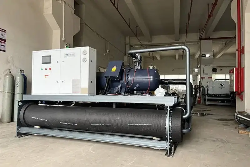 full heat recovery industrial chiller 100s