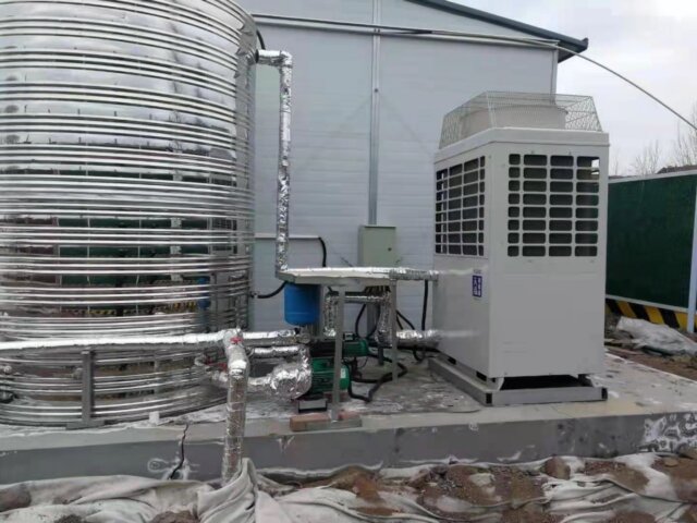 Máy bơm nhiệt nguồn không khí đối phó với nhiệt độ cực thấp
