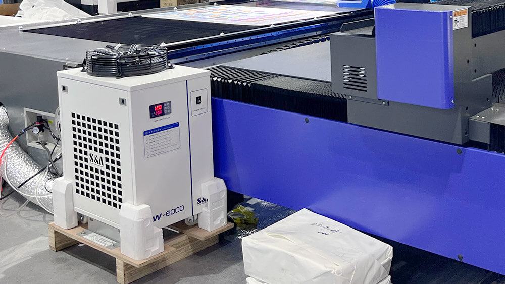 Como funciona o chiller de gravador a laser